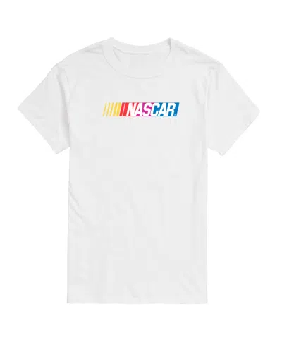 Airwaves Men's Nascar Logo Short Sleeve T-shirt In White