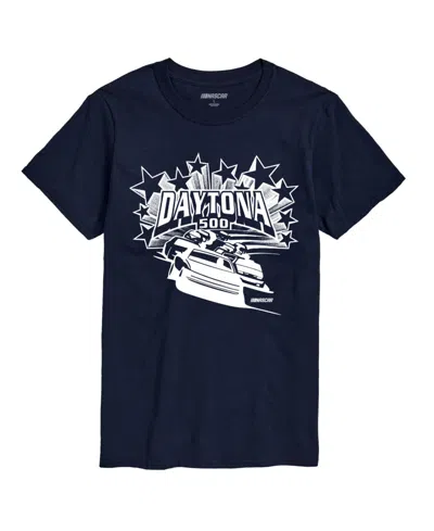 Airwaves Men's Nascar Stars And Stripes Short Sleeve T-shirt In Blue