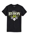 Airwaves Men's Nascar William Byron 24 Short Sleeve T-shirt In Black