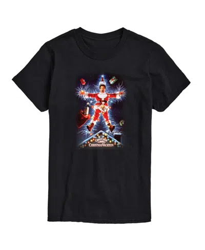 Airwaves Men's National Lampoons Christmas Vacation Short Sleeve Tee In Black