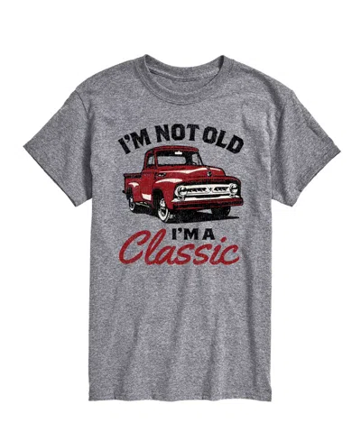 Airwaves Men's Not Old I'm A Classic Truck Short Sleeve T-shirt In Gray