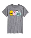 Airwaves Men's Peanuts Easter Eggs T-shirt In Gray