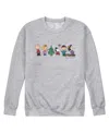 Airwaves Men's Peanuts Holiday Long Sleeve Fleece In Gray