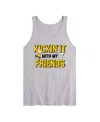 Airwaves Men's Peanuts Kickin' It Tank In Gray