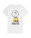 Airwaves Men's Peanuts Short Sleeve T-shirt In White