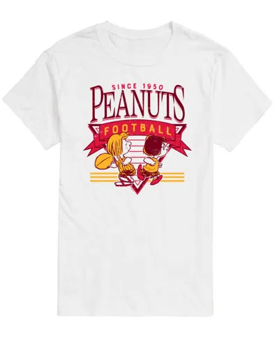 Airwaves Men's Peanuts Sports Short Sleeve T-shirt In Red