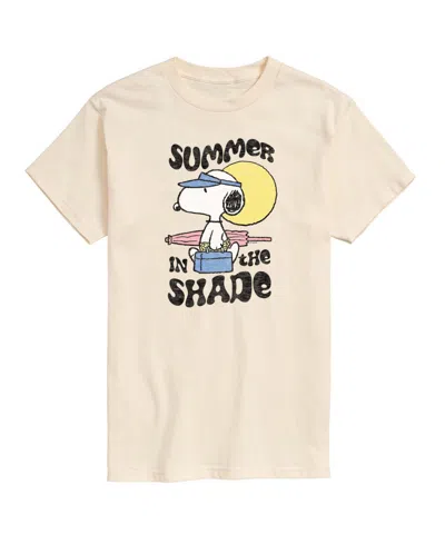 Airwaves Men's Peanuts Summer In The Shade Graphic T-shirt In Cream