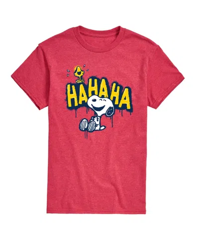 Airwaves Men's Peanuts T-shirt In Red
