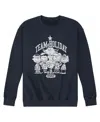 Airwaves Men's Peanuts Team Holiday Long Sleeve Fleece In Blue