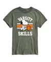 Airwaves Men's Peanuts Varsity Skills T-shirt In Green
