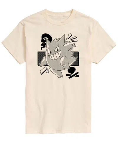 Airwaves Men's Pokemon Characters Graphic T-shirt In Beige,khaki