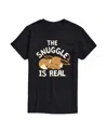 Airwaves Men's Pokemon The Snuggle Is Real Short Sleeve T-shirt In Black