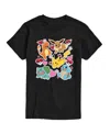 Airwaves Men's Pokemon Valentine's Day Short Sleeve T-shirt In Black