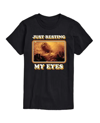 Airwaves Men's Resting My Eyes Short-sleeve Graphic T-shirt In Black