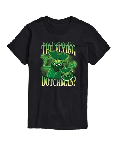 Airwaves Men's Search For Squarepants Flying Dutchman Graphic T-shirt In Black