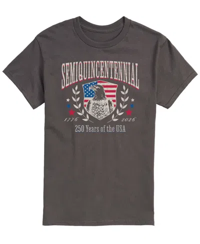 Airwaves Men's Semiquincentennial Collegiate Graphic T-shirts In Gray