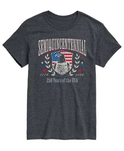 Airwaves Men's Semiquincentennial Collegiate Graphic T-shirts In Gray