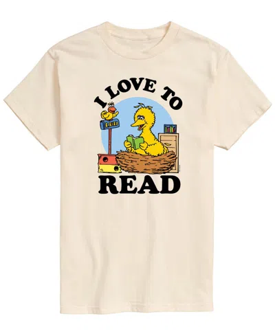 Airwaves Men's Sesame Street Love To Readâ Short-sleeve Graphic T-shirt In White