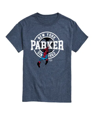 Airwaves Men's Spider-man Short Sleeve T-shirt In Blue