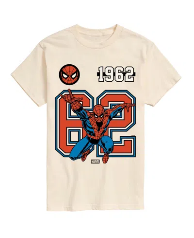 Airwaves Men's Spider-man Sporty Short-sleeve Graphic T-shirt In White