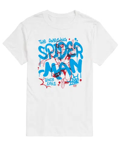 Airwaves Men's Spiderman Street Short-sleeve Graphic T-shirt In Multi