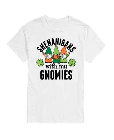 Airwaves Men's St Patrick's Shenanigans Homies Short Sleeve T-shirt In White
