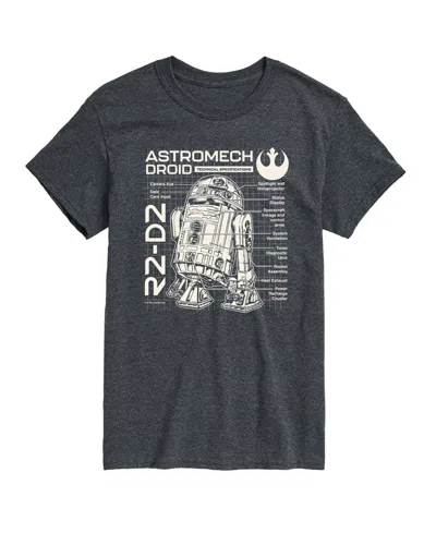 Airwaves Men's Star Wars Astromech Droid Short Sleeve T-shirt
