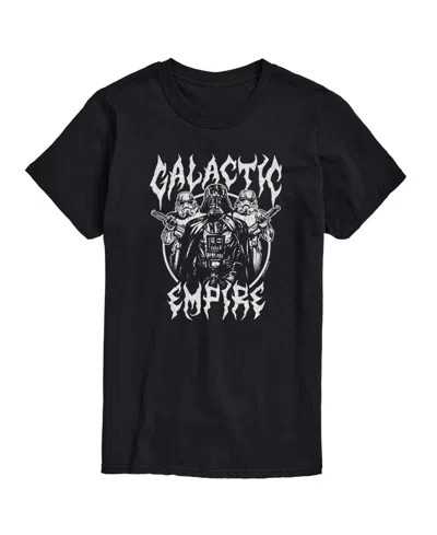 Airwaves Men's Star Wars Darth Vadar Galactic Empire Short Sleeve T-shirt