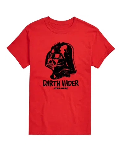 Airwaves Men's Star Wars Darth Vader Short Sleeve T-shirt In Red