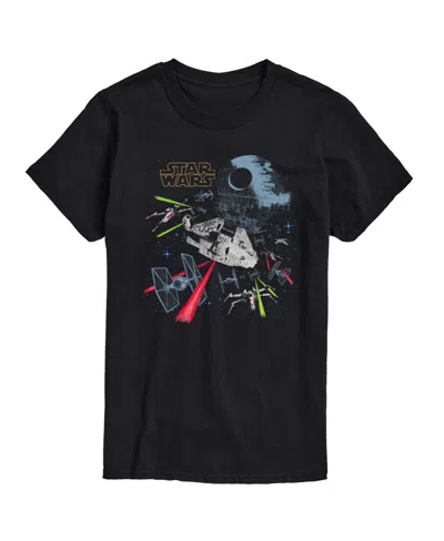 Airwaves Men's Star Wars Short Sleeve T-shirt In Black