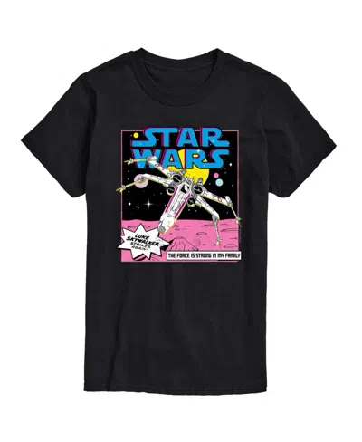 Airwaves Men's Star Wars Short Sleeve T-shirt In Black