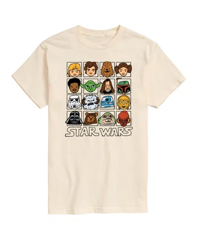 Airwaves Men's Star Wars Short Sleeve T-shirt In Neutral