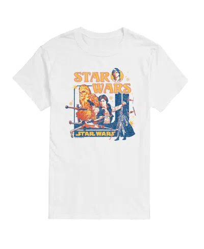 Airwaves Men's Star Wars Short Sleeve T-shirt In White