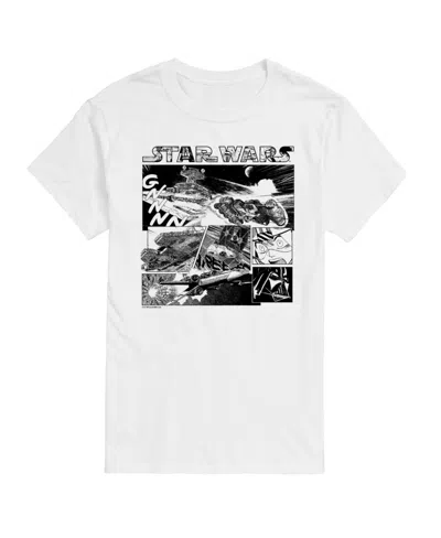 Airwaves Men's Star Wars Short Sleeve T-shirt In White