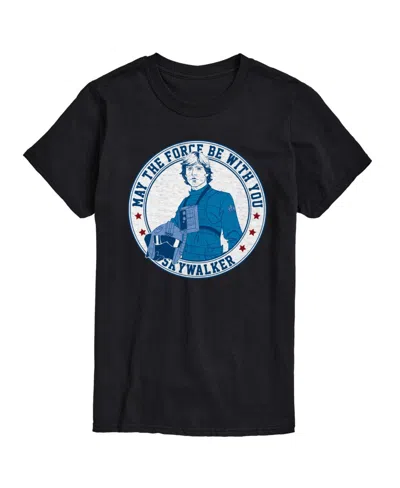 Airwaves Men's Star Wars Skywalker Short Sleeve T-shirt In Black
