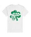 Airwaves Men's Star Wars St Patricks Day Short Sleeve T-shirt In White