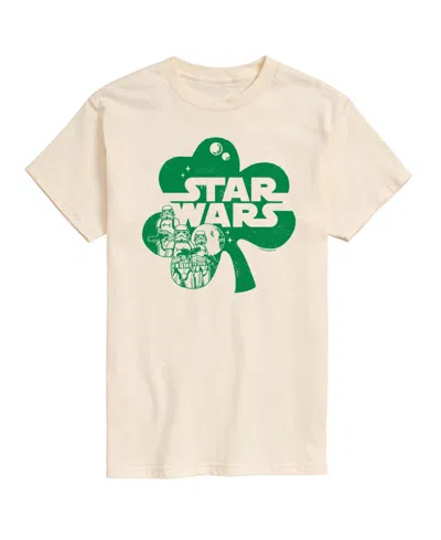 Airwaves Men's Star Wars St Patricks Day Short Sleeve T-shirt In White