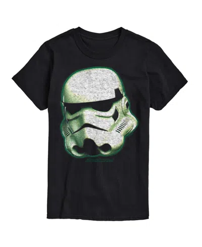 Airwaves Men's Star Wars Stormtrooper Short Sleeve T-shirt In Black