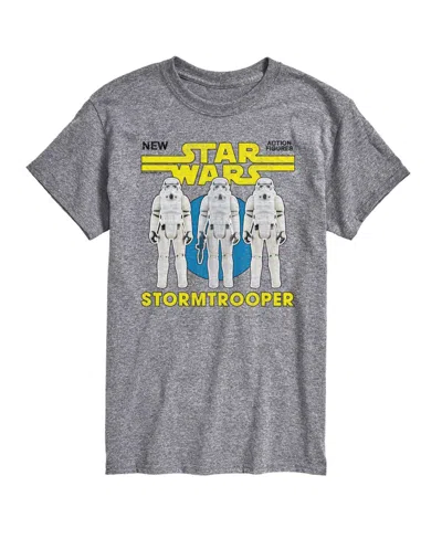 Airwaves Men's Star Wars Stormtrooper Short Sleeve T-shirt In Gray