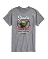 Airwaves Men's Star Wars Yoda One Short Sleeve T-shirt In Gray