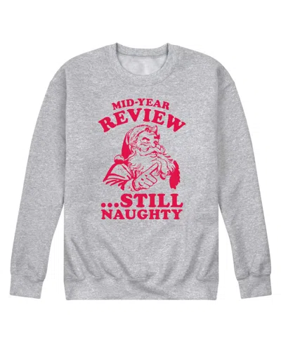 Airwaves Men's Still Naught Long Sleeve Fleece In Gray