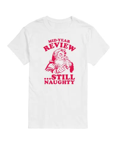 Airwaves Men's Still Naughty Short Sleeve Tee In White