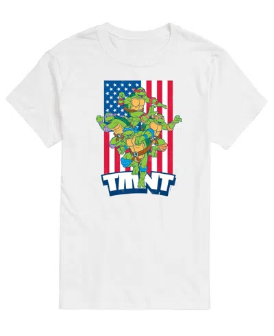 Airwaves Men's Teenage Mutant Ninja Turtles Flag Short-sleeve Graphic T-shirt In Multi