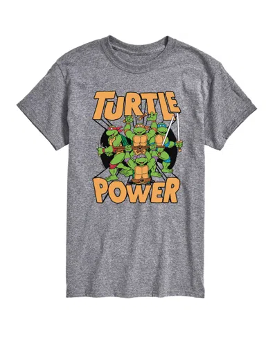 Airwaves Men's Teenage Mutant Ninja Turtles Graphic T-shirt In Gray