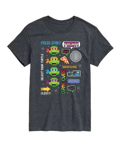 Airwaves Men's Teenage Mutant Ninja Turtles Graphic T-shirt In Gray
