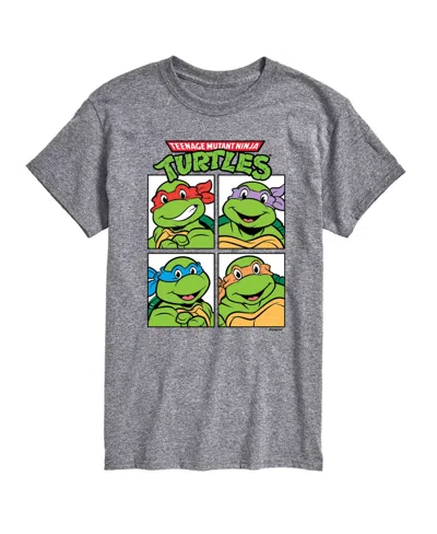 Airwaves Men's Teenage Mutant Ninja Turtles Graphic T-shirt In Gray