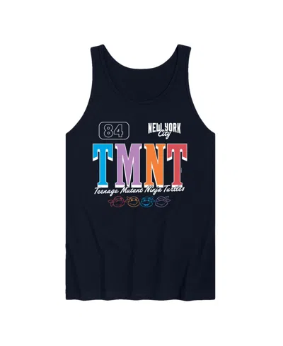 Airwaves Men's Teenage Mutant Ninja Turtles Nyc Jersey Graphic Tank Top In Navy