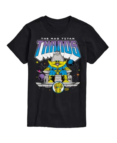 Airwaves Men's Thanos Thanos Mad Titan Short-sleeve Graphic T-shirt In Black