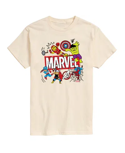 Airwaves Men's The Avengers Short Sleeve T-shirt In Neutral