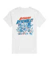 Airwaves Men's The Avengers Short Sleeve T-shirt In White